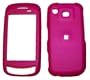 Hot Pink Rubberized Case Cover Protective SNAP-ON for Samsung A877 Impression