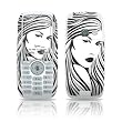 Girl Design Protective Skin Decal Sticker for LG Rumor Cell Phone