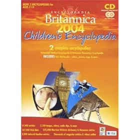 Encyclopaedia Britannica 2004 Children's Encyclopedia CD