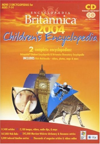  : Encyclopaedia Britannica 2004 Children's Encyclopedia CD