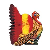 Tissue Turkey Centerpiece Party Accessory (1 count) (1/Pkg)
