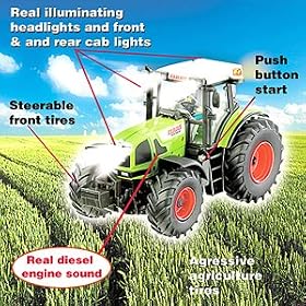 MOTORIZED DIECAST TRACTOR