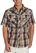 Dickies Men's Short Sleeve Piped Western Shirt