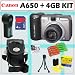 Canon PowerShot A650IS 12.1MP Digital Camera + 4GB Accessory Kit