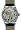 Bernex Swiss Made Gents large Stainless Steel, Big Date Mechanical Wrist Watch leather strap silver dial