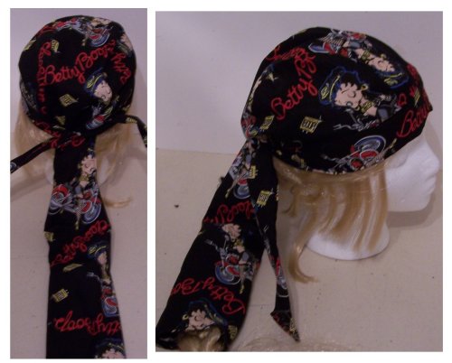 Do Rage Skull Cap for Pony Tails Betty Boop