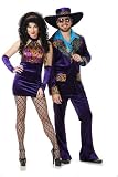 Plus Size Midnight Glitter Mac Daddy with Hat