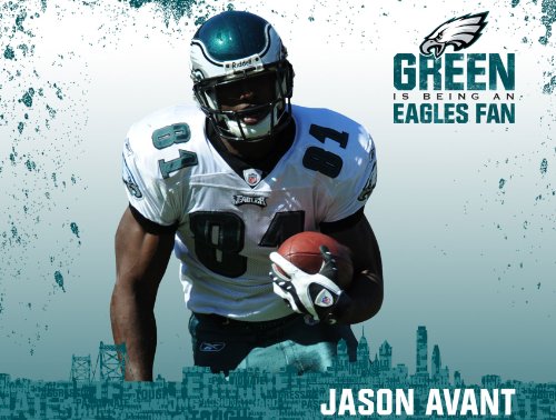 Jason Avant 11x17 HD Photo Poster Philadelphia Eagles #01
