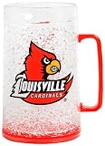NCAA Louisville Cardinals Monster Freezer Mug - 36 Ounce 4 Pack