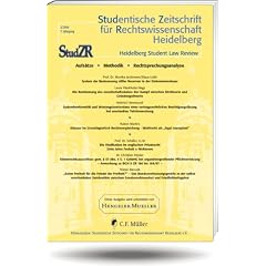 Studentische Zeitschrift f�r Rechtswissenschaft Heidelberg: Ausgabe 2/2010