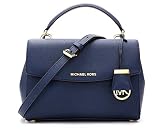 (マイケルコース) MICHAEL KORS バッグ 32F5GAVC1L 001 AVA SMALL SAFFIANO CROSSBODY 2WAYバッグ BLACK [並行輸入品]
