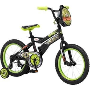 ninja turtle bike with training wheels