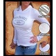 Women's Jack Daniel's White Fitted Thermal with Hood