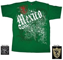 FC Football Club Soccer Mexico Unitas Fleur Green T-shirt Tee