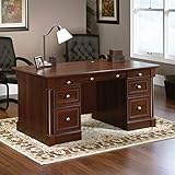 UPC 042666111669 product image for Sauder Palladia Executive Desk, Cherry | upcitemdb.com