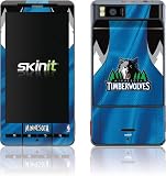 Skinit Minnesota Timberwolves Jersey Vinyl Skin for Motorola Droid X