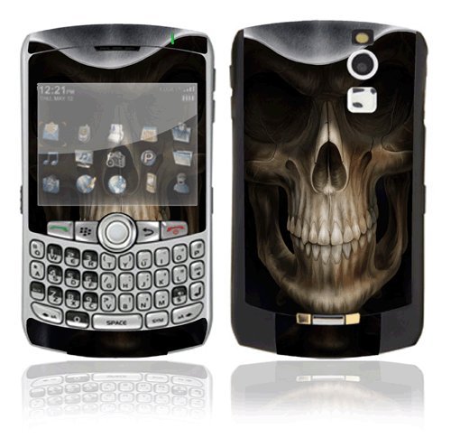 Skull Dark Lord Decorative Skin Cover Decal Sticker for BlackBerry Curve 8330 Cell Phone