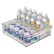 InterDesign Fridge Binz Deep Split Bin, Clear, 12-Inch by 4-Inch