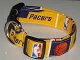 NBA Indiana Pacers Basketball Dog Collar Small 1"