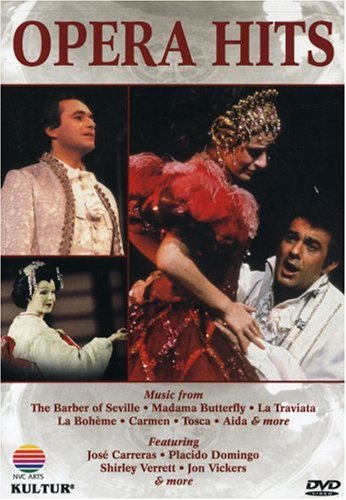 CD-Charts  DVD : Opera Hits /  Domingo, Carreras, Vickers, Ewing
