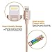 Atill Lightning to USB Cable 3Pack 3FT 6FT 10FT Nylon Braided Sync Charging Cord for iPhone 7/7 plus, 6/6s/6 plus/6s plus, 5c/5s/5/SE, iPad Air/Mini, iPod Nano/Touch (Gold )