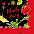 Cocktail Napkin, Bloody Mary
