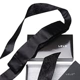 Lelo Xelo Intima Silk Blindfold, Black