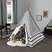 KidKraft Teepee Tent, Gray