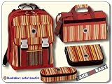Eigenschaften Take it Easy / Thorka GmbH / Take it Easy Schulrucksack Set 4 tlg. Rainbow Rot / 27002.313