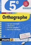 Orthographe 5e