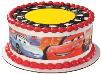 Image of Cars Edible Cake Border Decoration