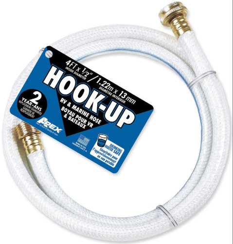 4' RV White Water Hose