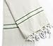 Cacala Turkish Beach Towel Quick Dry Prewashed for Soft Feel Extra Large Peshtemal for Bathroom, Travel, Pool and Swim, Paradise Series, 37 in x 70 in
