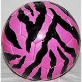 PINK ZEBRA Safari Sportz Soccer Ball