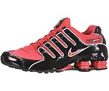 Nike Shox NZ Womens Running Shoes Black/Siren Red- White 314561-060