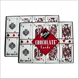 Stocking Stuffers Novelty Indulgence - Chocolate Poker Cards, Set of 2