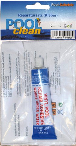 Steinbach 00-61350 Unterwasser Reparatur-Set f&uuml;r Folien, Inhalt- 260 cm&sup2; transparente Folie, 30 g Kleber