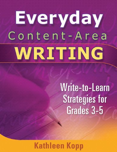 Everyday Content-Area Writing: Write-to-Learn Strategies for Grades 3-5 (Maupin House)