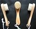 (FREE SHIPPING) 3 Touch Me Natural Bristle Wooden Facial Face Complexion Brush (Set of 3)