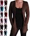Alle Produkte : EyeCatchClothing - Atlanta sehr leichters Wasserfall Style Jäckchen Cardigan