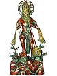 Hanuman Statue Standing with Mace Hinduism God Brass Idol 12" India