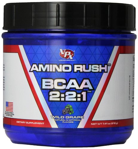 VPX Sports Amino Rush Supplement, Wild Grape, 210 Gram