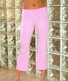 Super Soft Cotton Spandex Yoga Ladies Capri Pants