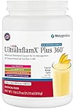Metagenics UltraInflamX Plus 360 Pea & Rice Powder, Tropical Mango, 21.72 Ounce