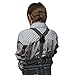 HOLD'EM Suspenders for Kids - 1 Inch Suspender Perfect for Tuxedo - Grey (22