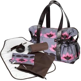 Tiny Tillia Pink Tulip Baby Changing Shoulder Bag