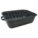 Granite Ware Open Roaster with V-rack 0564-2