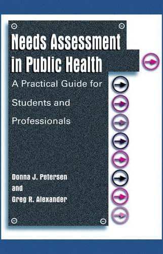 needs assessment in public health a practical guide for students and professionals