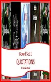 Boxed Set 1 Quotations