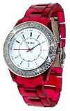 Fossil Stella Pink Glitz Analog Watch Watch